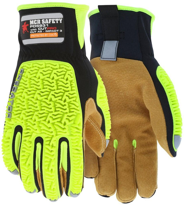 MCR Safety Gloves Predator Impact 3 Sasquatch CutPro (PD5931XXL)