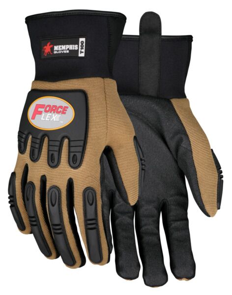 MCR Safety Gloves ForceFlex Antivibration Glove M (T100M)