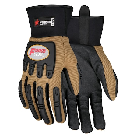 MCR Safety Gloves ForceFlex Antivibration Glove XL (T100XL)