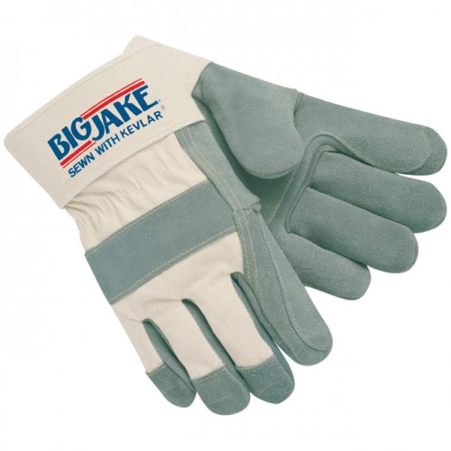 MCR Safety Gloves Big Jake Double Palm Safety Cuff W/Kev (VP1711)