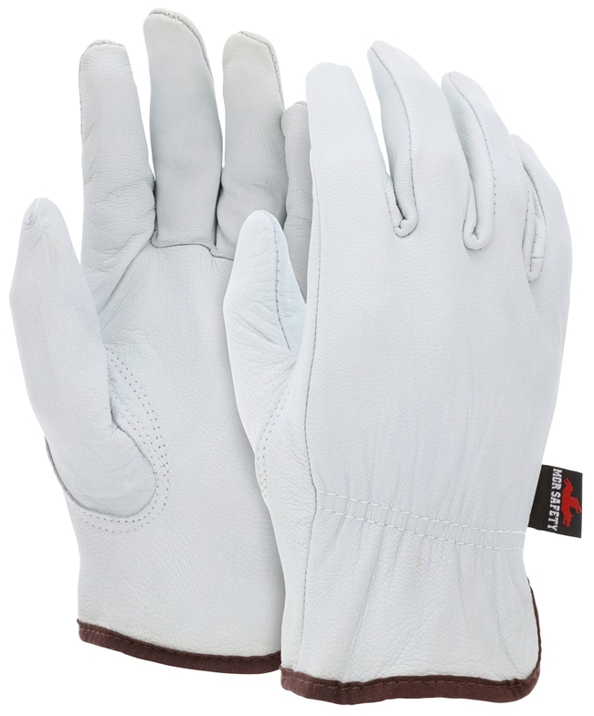 MCR Safety Gloves Premium Grade Goat Grain Drvr Str Thumb (VP3601XL)