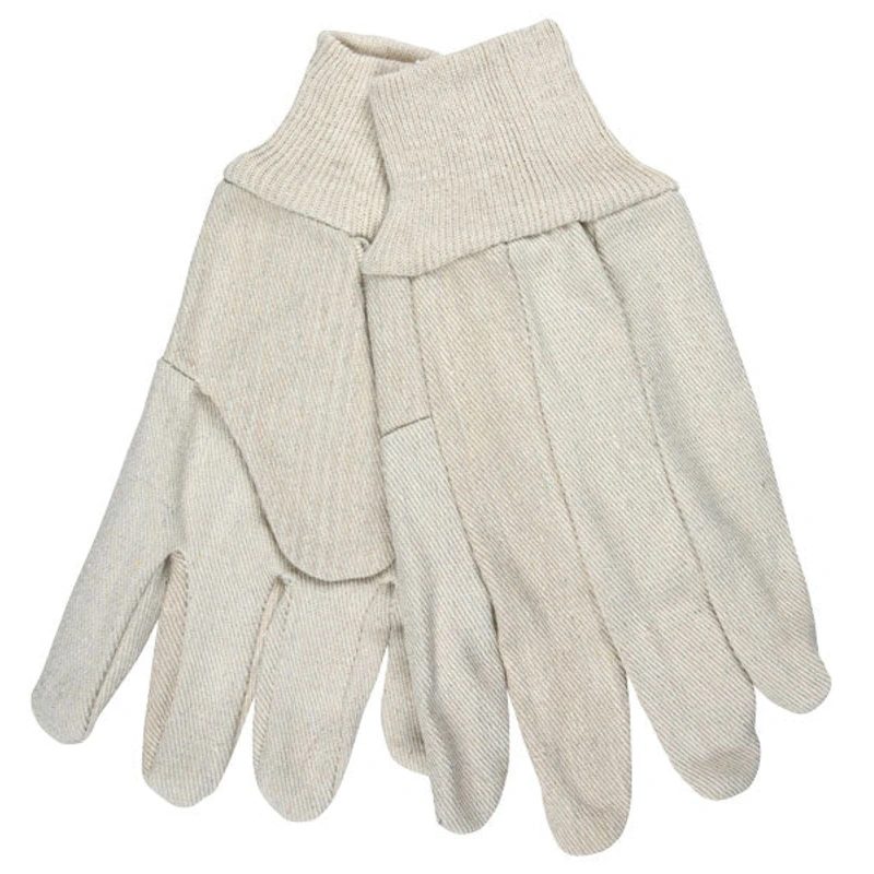 MCR Safety Gloves Large Cotton Canvas Blend Wing Thumb VP (VP8100A)