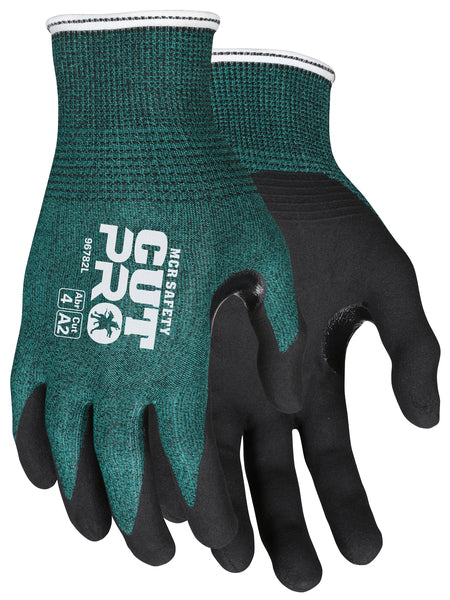 MCR Safety Gloves Cut Pro,18g,RefThmb, HPPE, NF XL (VP9278NFXL)