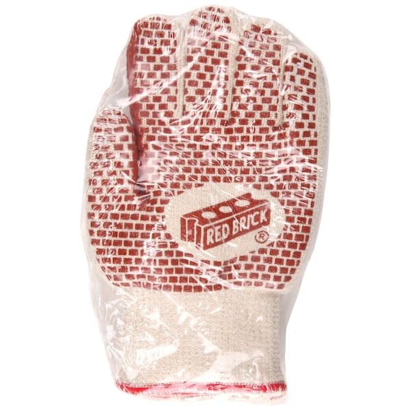 MCR Safety Gloves Red Brick Terry glove Nitrile blocks Sm (VP9462K)