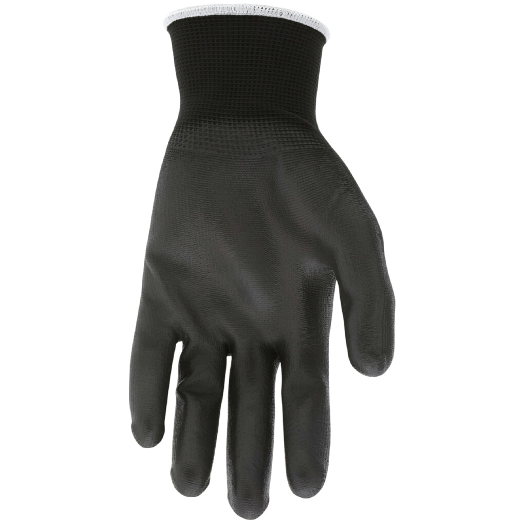 MCR Safety Gloves Black Nylon Black PU 13 Gauge S (VP9669S)