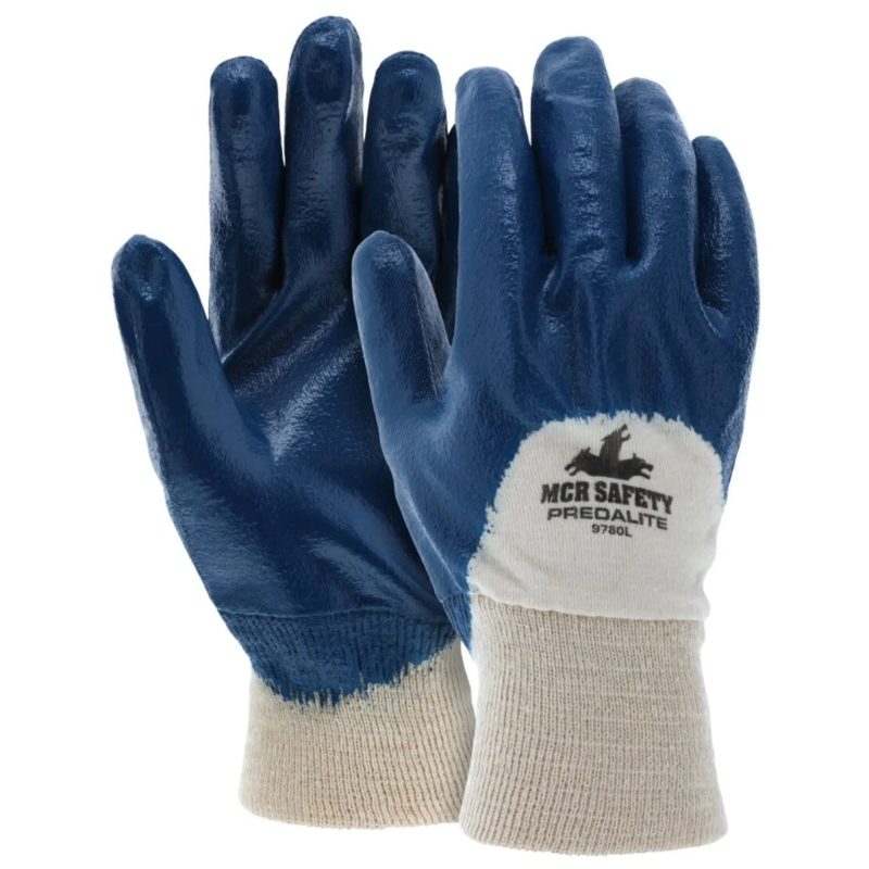 MCR Safety Gloves Predalite Palm Coat Knit Wrist S (VP9780S)