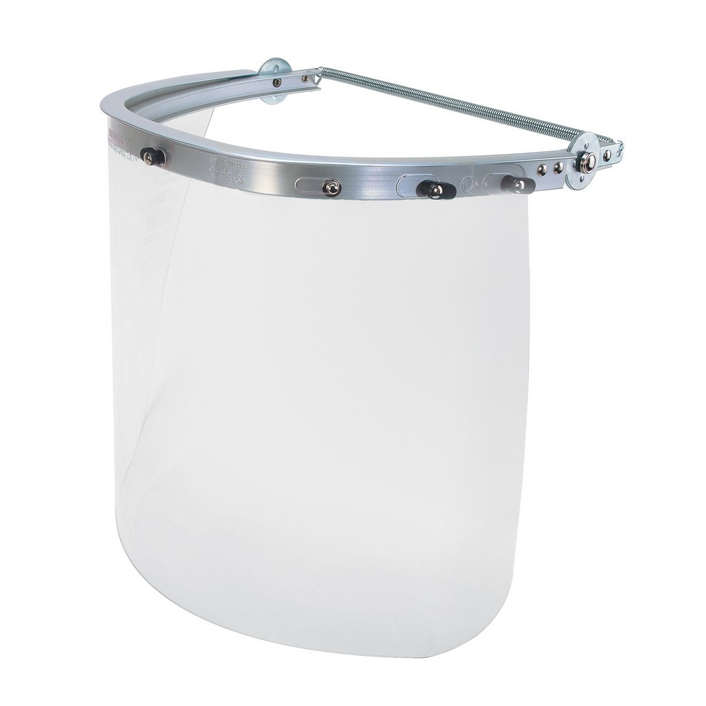 MCR Safety Glasses Aluminum Cap Style Bracket For Hardhat (102)