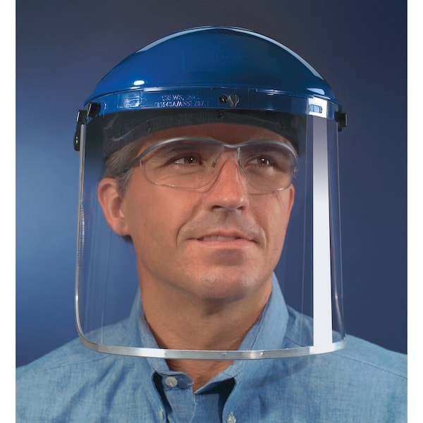 MCR Safety Glasses 103 Headgear + 181640A-Aluminum Bound (103640A)