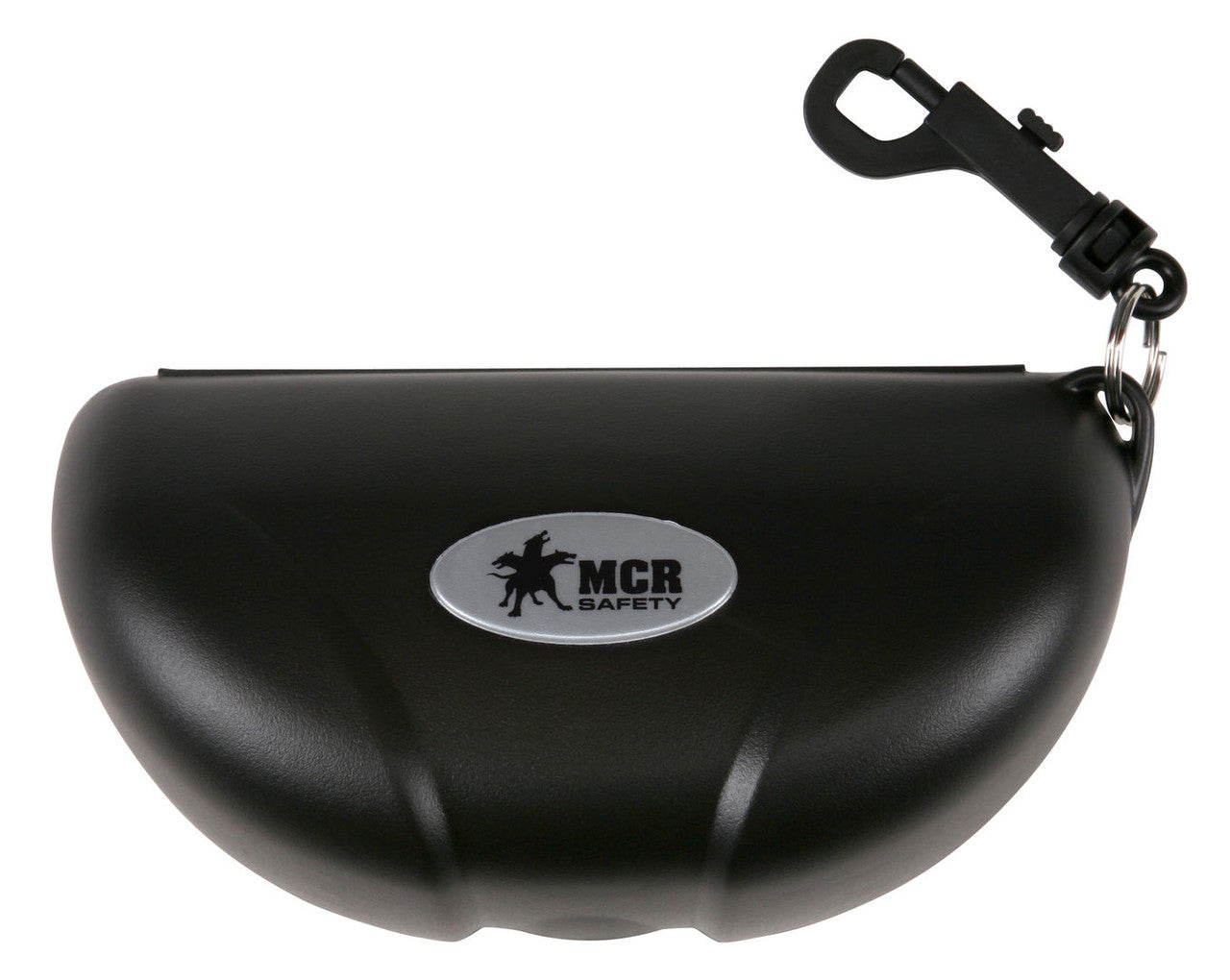 MCR Safety Glasses Eyewear Black Hard Case W/ Belt Hook (207)
