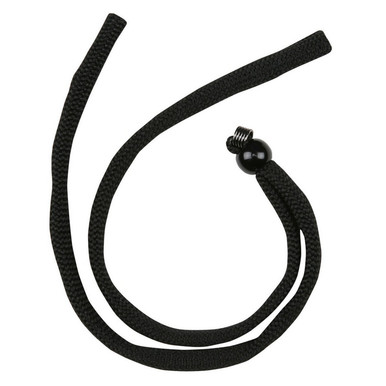 MCR Safety Glasses Economy, Black Slip On Lanyard (215C)