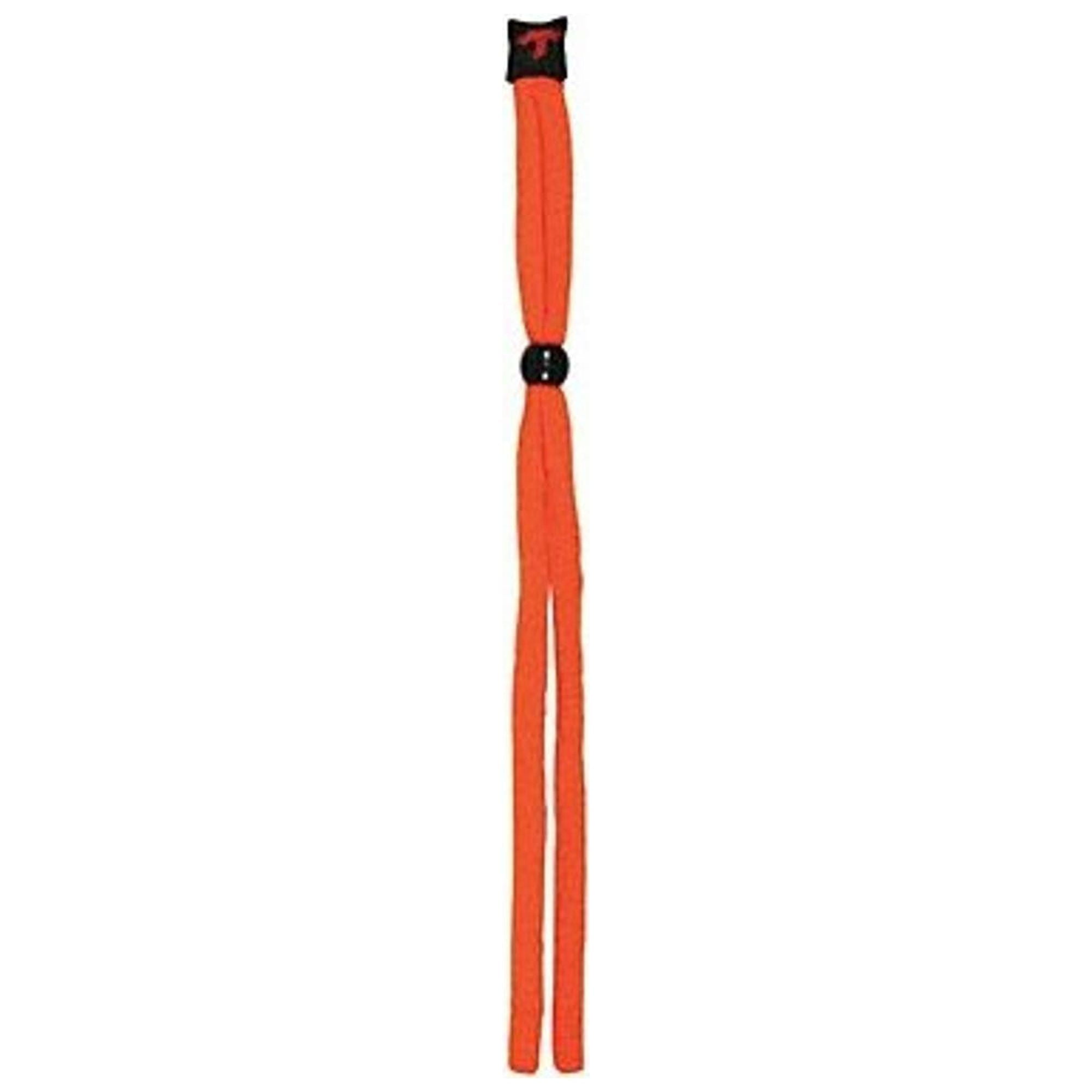 MCR Safety Glasses Large, Hivis Orange Slip On Lanyard (221OR)