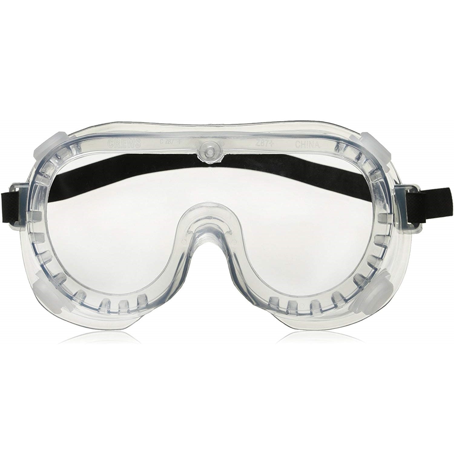 MCR Safety Glasses 22 Series Indirect Vent, Clear, Elastic (2230)