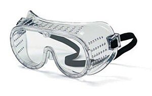 MCR Safety Glasses 22 Series Indirect Vent, Clear UV-AF (2235R)