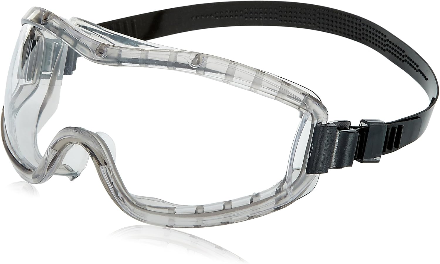 MCR Safety Glasses 23 Series Rubber Strap, Clear AF Lens (2310AF)