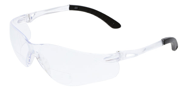 MCR Safety Glasses Sentinel Clear 2.5 Reader (90825)