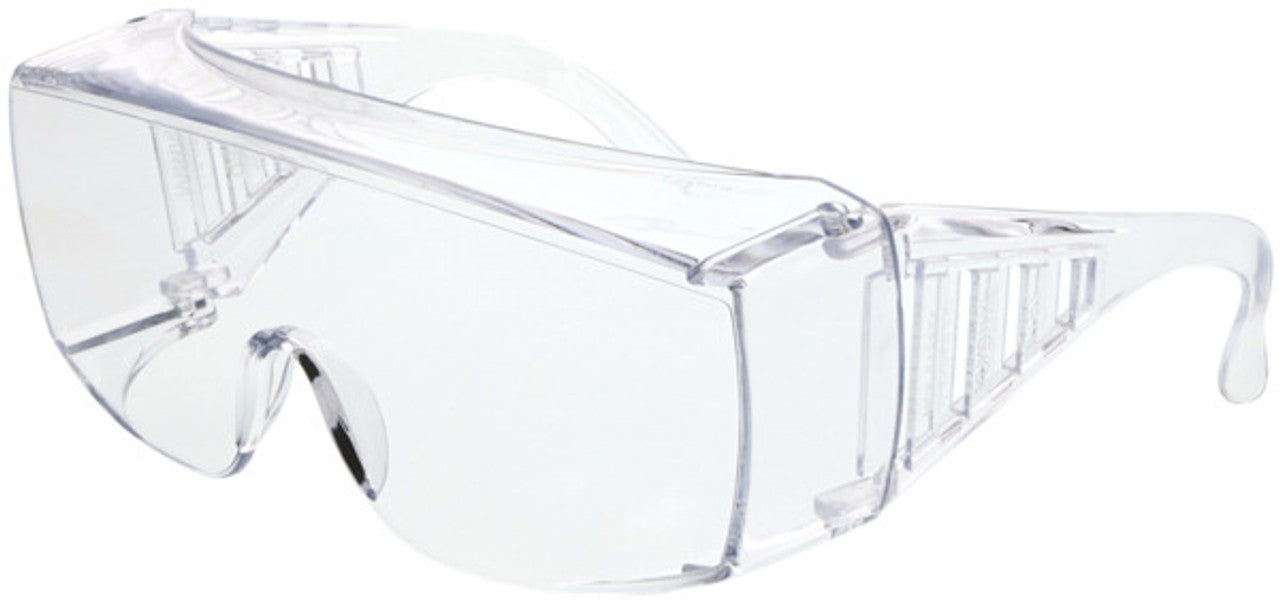 MCR Safety Glasses 98 Series XL Clear Uncoated, W/Yukondb (9800XLD)