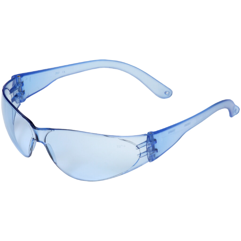 MCR Safety Glasses Checklite CL1 Light Blue Lens (CL113)