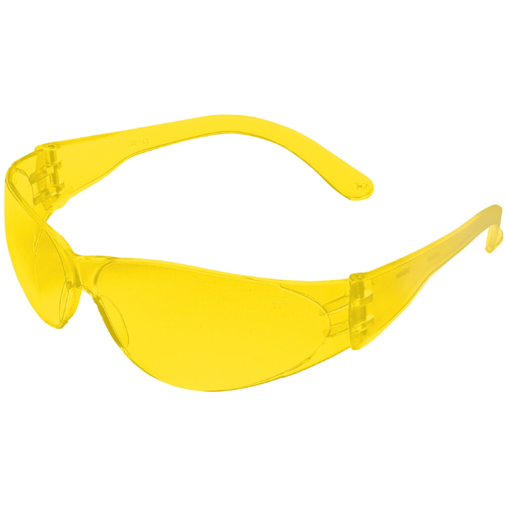 MCR Safety Glasses Checklite CL1 Amber Lens (CL114)