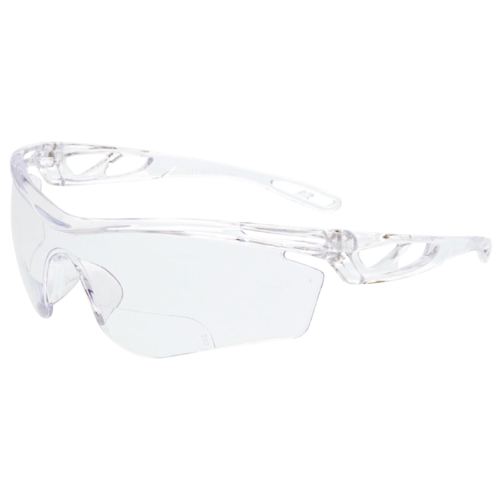 MCR Safety Glasses Checklite CL4 Clear 2.0 Reader MAX6 (CL4H20PF)