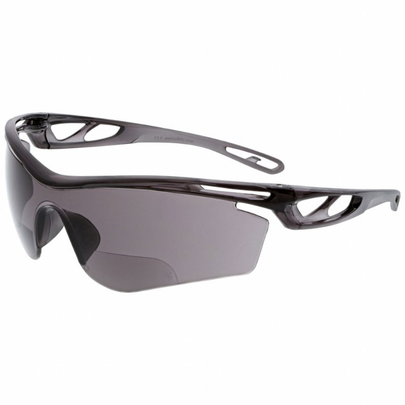 MCR Safety Glasses Checklite CL4 Gray 2.5 Reader (CL4H25G)