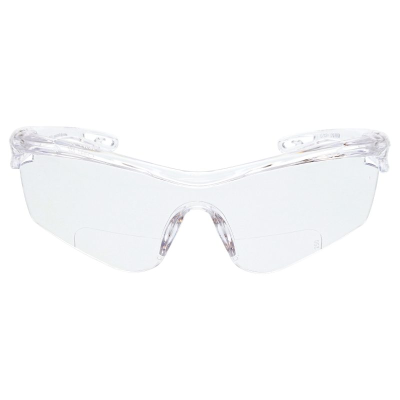 MCR Safety Glasses Checklite CL4 Clear 2.5 Reader MAX6 (CL4H25PF)