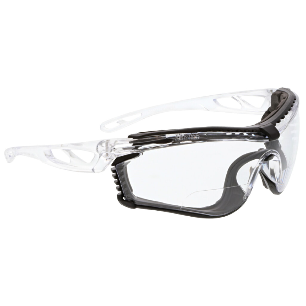 MCR Safety Glasses Checklite CL5 Foam Clear MAX6 2.5 Reader (CL5H25PF)