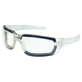MCR Safety Glasses HK3 Foam Lined, Clear MAX6 Lens (HK310PF)