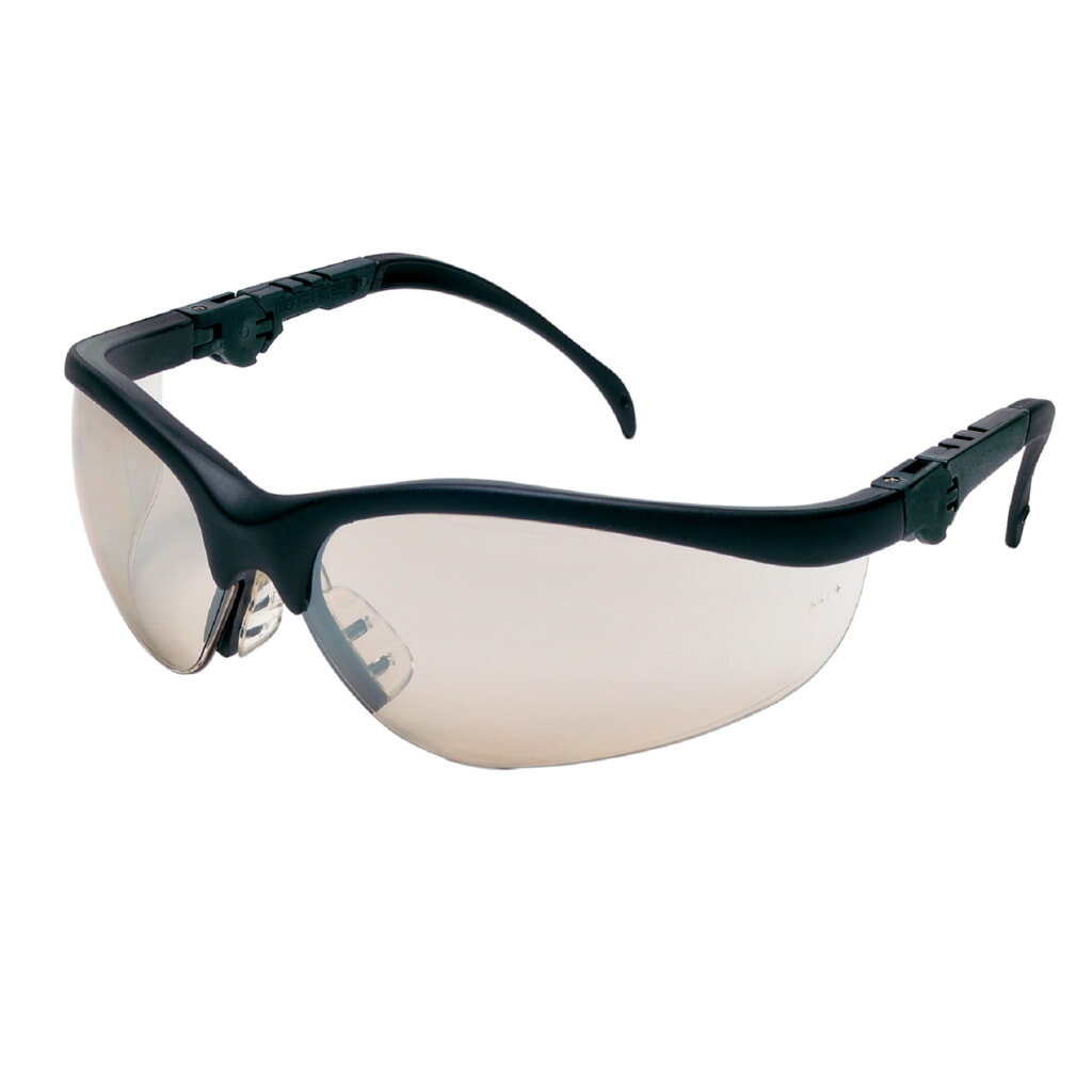 MCR Safety Glasses Klondike KD3 I/O Clear Mirror Lenses (KD319)