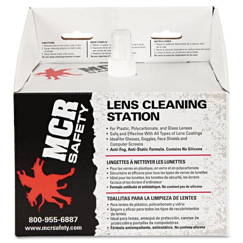 MCR Safety Glasses Lens Cleaning Station (LCS1)