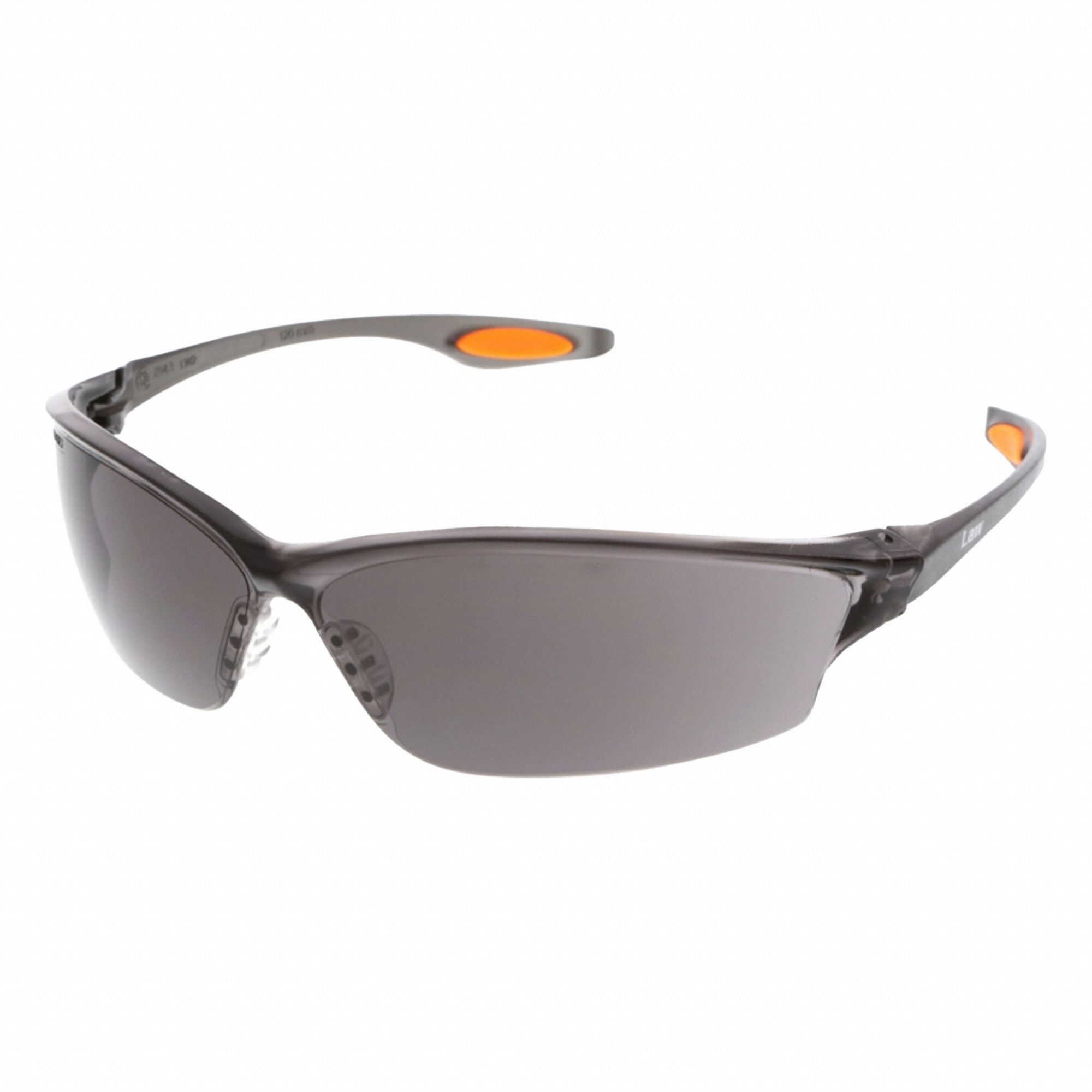 MCR Safety Glasses Law LW2 Gray Lens (LW212)