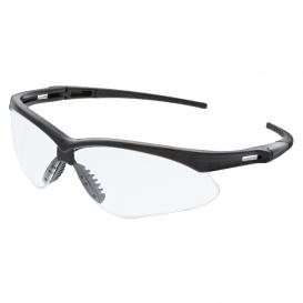 MCR Safety Glasses Memphis MP1 Black Frame, Clear MAX36 (MP110DC)