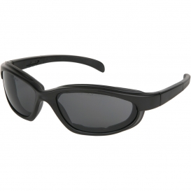 MCR Safety Glasses PN1 Black Frame, Gray AF Lenses (PN112AF)