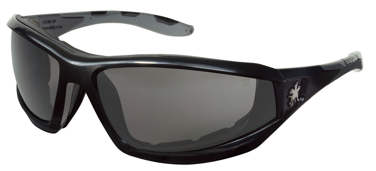 MCR Safety Glasses Swagger RP2 Gray MAX6 Lenses (RP212PF)