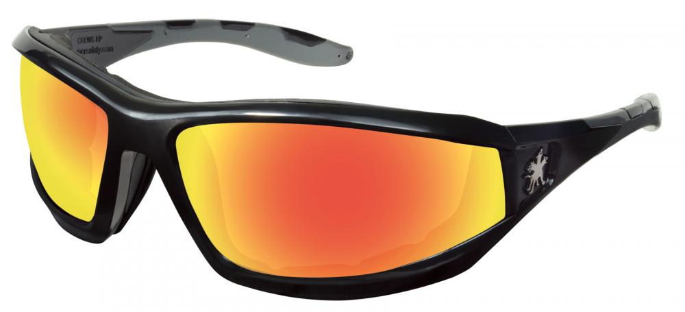 MCR Safety Glasses Swagger RP2 Fire Mirror Lenses (RP21R)