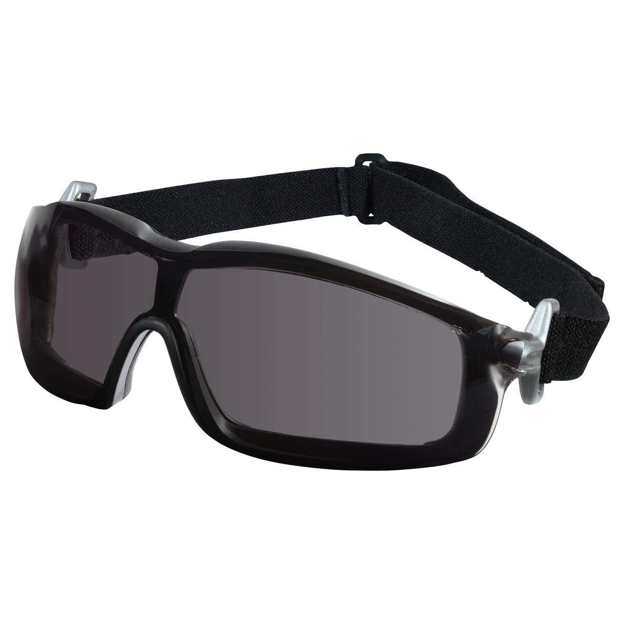 MCR Safety Glasses RT1 Black Frame, Gray AF Lens (RT112AF)