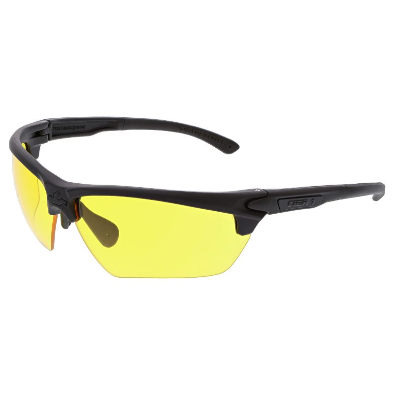 MCR Safety Glasses TACTICAL T123 AMBER MAX6 (T12314P)