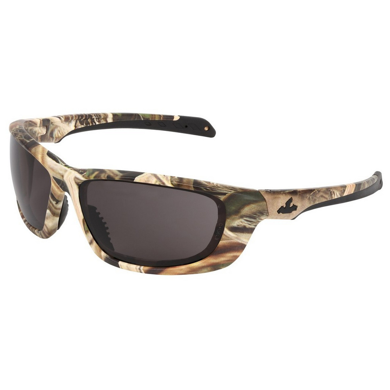 MCR Safety Glasses UD1 Gun Metal Frame, Gray MAX3 Lenses (UD112P)