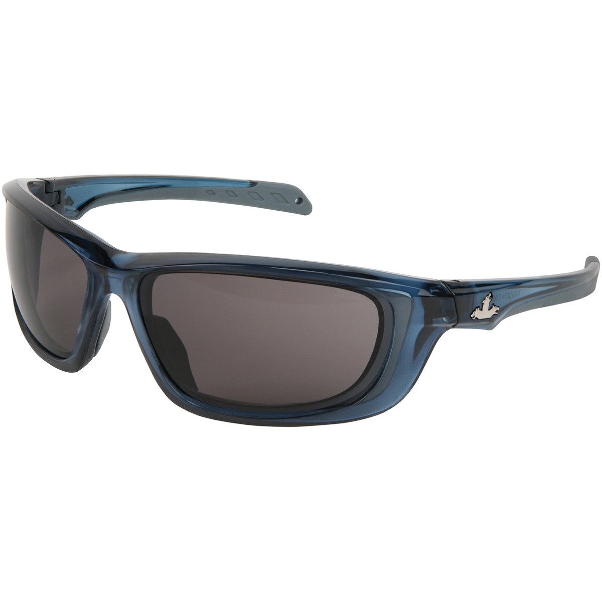 MCR Safety Glasses UD1 Dark Blue Frame, Gray MAX3 Lenses (UD122P)