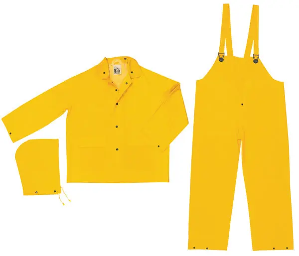 MCR Safety Garments Classic, .35mm, PVC/Poly, Elastic Pant, (200PWX4)
