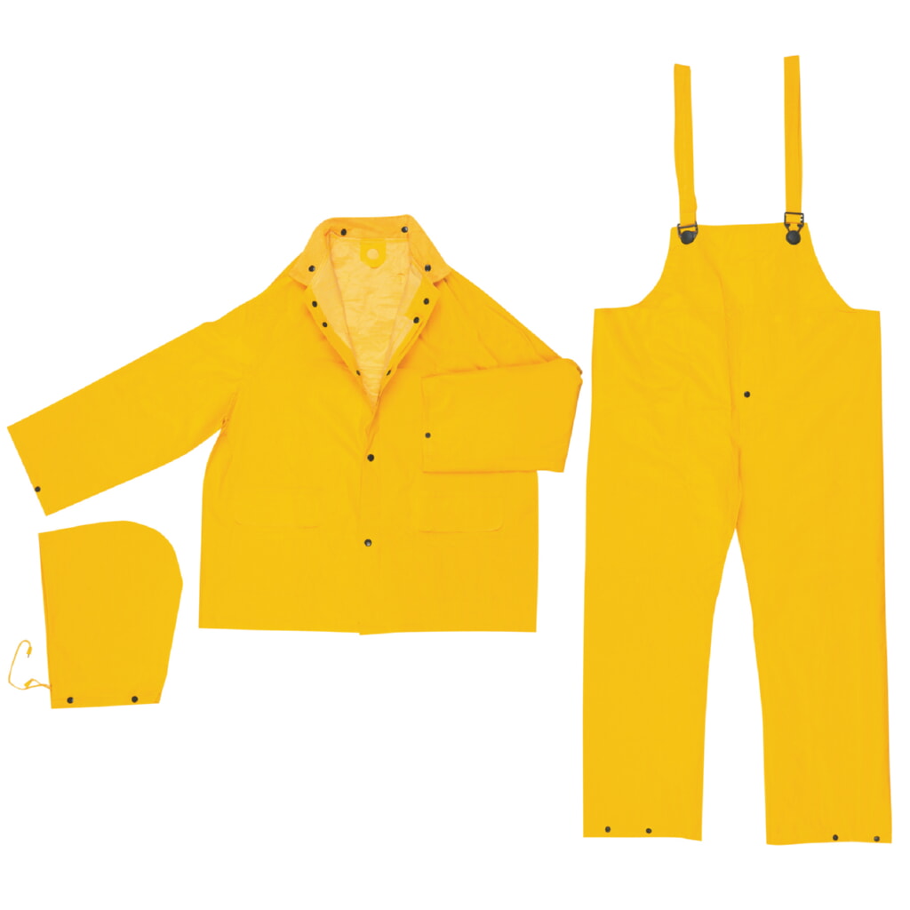 MCR Safety Garments Classic Plus, .35mm, PVC/Poly, Suit, 3 P (2403S)