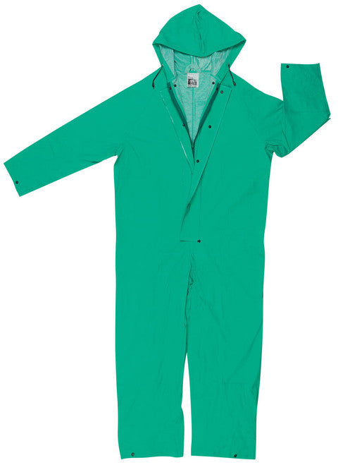 MCR Safety Garments Dominator, .35mm, PVC/Poly, Coverall, GR (2981X2)