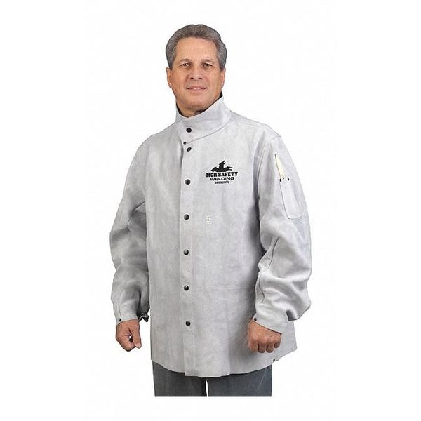 MCR Safety Garments Mphs Welding Leather 30" Jacket XL (38030MWXL)