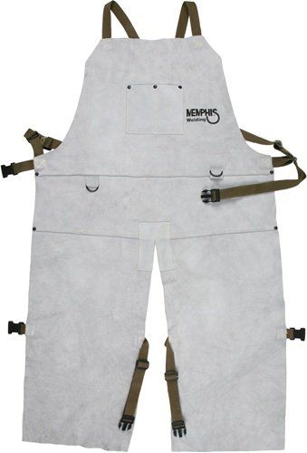 MCR Safety Garments Mphs Wlding Lthr Split Leg 36" Bib Apron (38236MW)