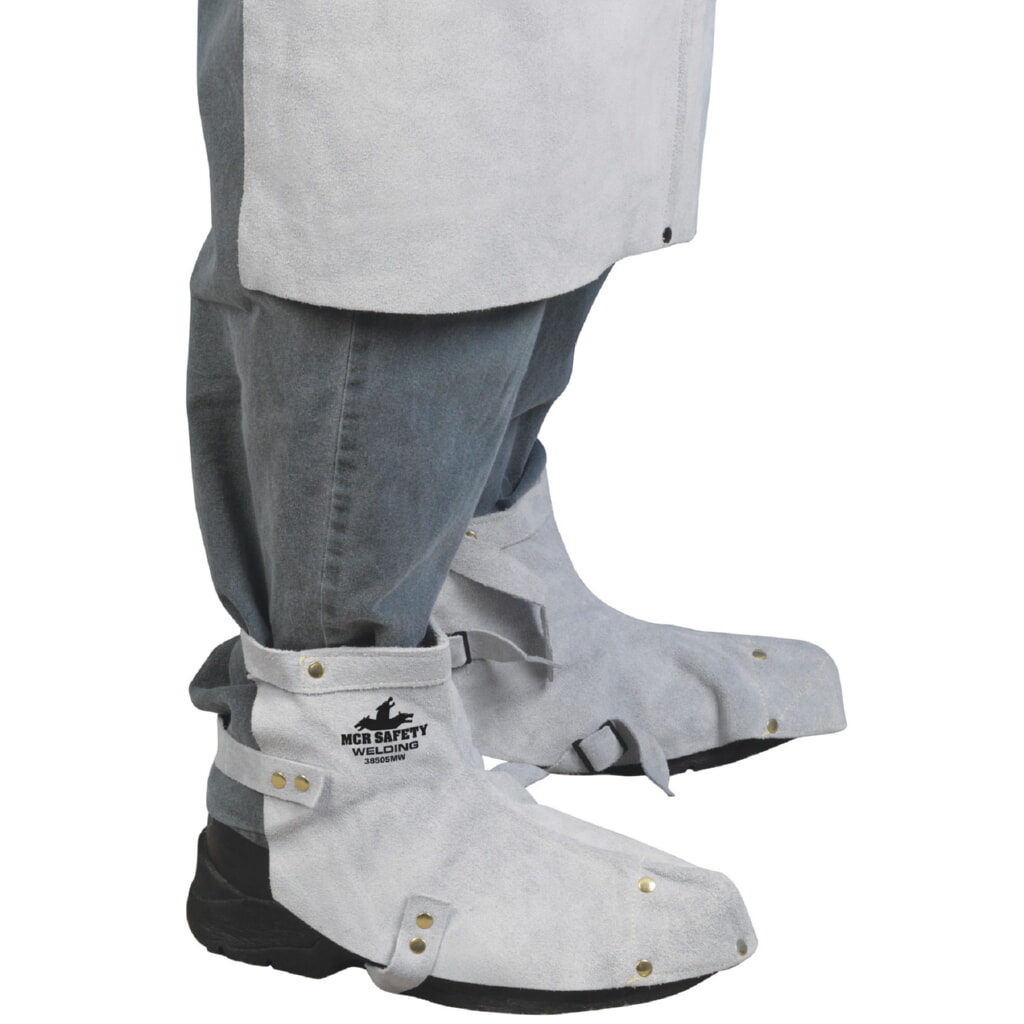 MCR Safety Garments Mphs Welding Leather Shoe Protector (38505MW)