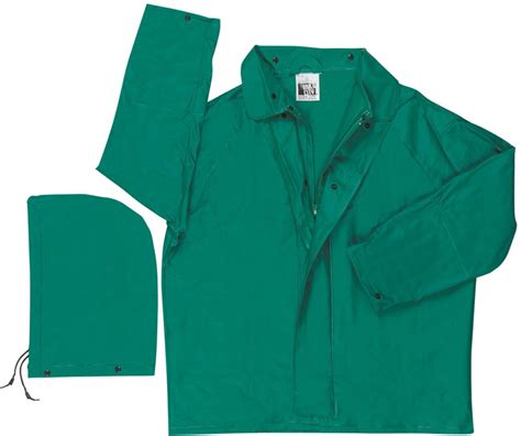 MCR Safety Garments Dominator,.42mm, PVC/HT Poly/PVC, Jacket (388JX3)