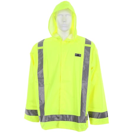 MCR Safety Garments F/R GREEN COTTON 30" JACKET W/POCKET X3 (39031X3)