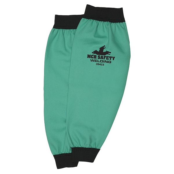 MCR Safety Garments F/R Green Cotton 23" Sleeve Elastic Wrst (39423)