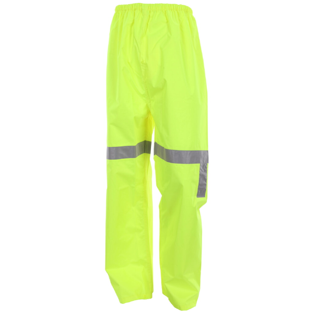MCR Safety Garments Poly/Pu, Class III, Limegreen Waist Pant (500RPWX3)