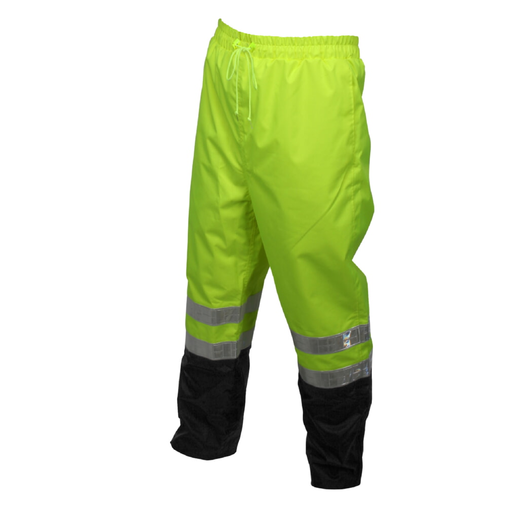 MCR Safety Garments Breathable Pu/Poly, Class 3 Waist Pants (598SPWX2)