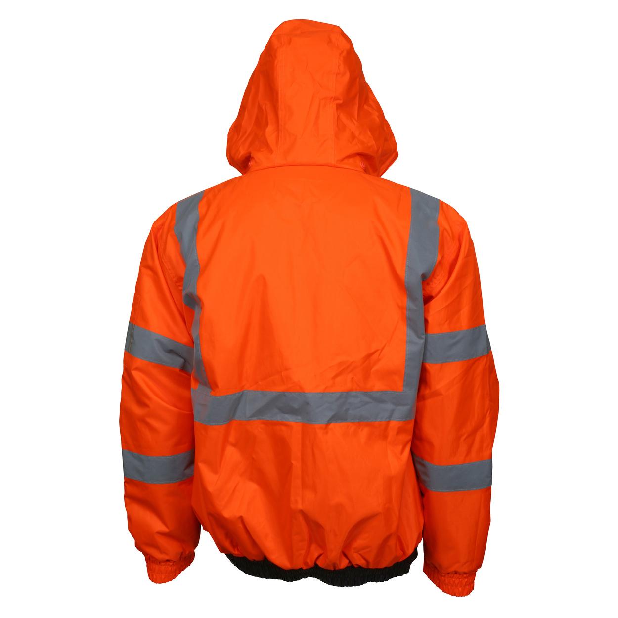 MCR Safety Garments Bomber Plus 2-1 Class 3 Orange X2 (BP2CL3OX2)
